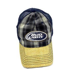 Bud Lite Anheuser Busch Mens Baseball Snapback Cap